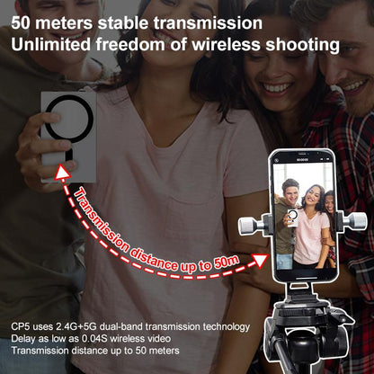 YELANGU TP01 Mobile Phone Selfie Wireless Same Screen Player Smartphone Magnetic Rear Selfie Monitor Screen
