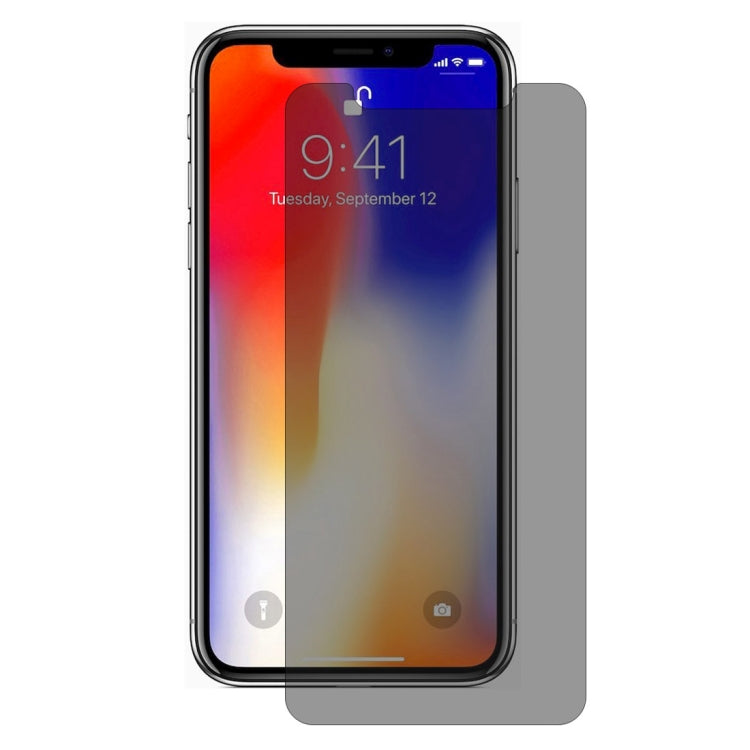 For iPhone XR ENKAY Hat-Prince 0.26mm 9H 2.5D Privacy Anti-glare Tempered Glass Film, For XR