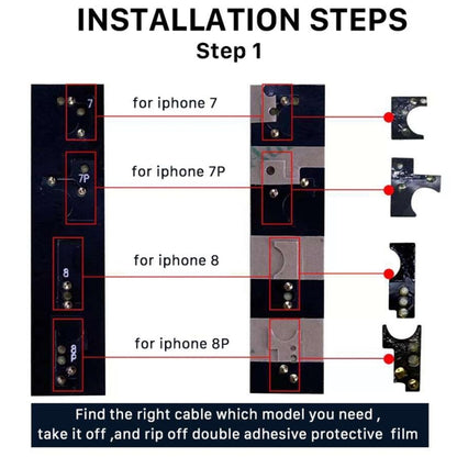 Home Button (3rd ) with Flex Cable (Not Supporting Fingerprint Identification) for iPhone 8 Plus / 7 Plus / 8 / 7, 3rd For iPhone 8 Plus / 7 Plus / 8 / 7, 3rd for iPhone 8 Plus / 7 Plus / 8 / 7