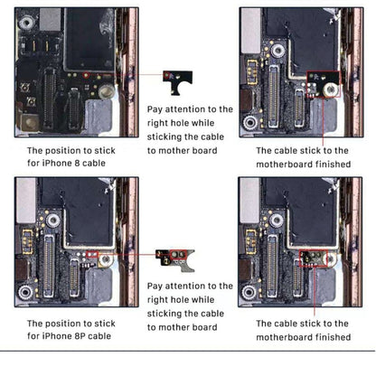 Home Button (3rd ) with Flex Cable (Not Supporting Fingerprint Identification) for iPhone 8 Plus / 7 Plus / 8 / 7, 3rd For iPhone 8 Plus / 7 Plus / 8 / 7, 3rd for iPhone 8 Plus / 7 Plus / 8 / 7