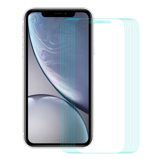 Pour iPhone XR 10pcs ENKAY Hat-Prince Film en Verre Trempé 0.26mm 9H 2.5D, Pour XR (10 PCS)