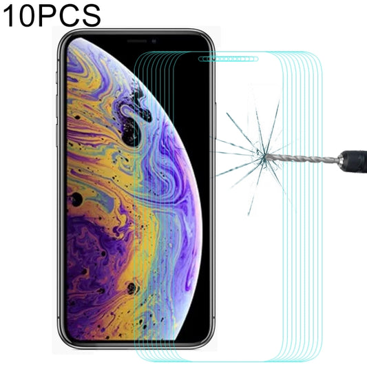 Pour iPhone 11 Pro / XS / X 10 films en verre trempé ENKAY Hat-Prince 0.26mm 9H 2.5D, pour XS (10 PCS)