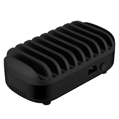 Station de recharge intelligente ORICO DUK-10P 120W 10 ports USB avec support pour téléphone et tablette, prise EU, prise EU (noir), prise EU (blanc), prise US (noir), prise US (blanc), prise UK (noir), prise UK (blanc), prise AU (noir), prise AU (blanc)
