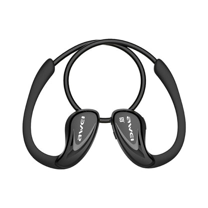 AWEI A880BL Waterproof Sports Bluetooth CSR4.1 Earphone Wireless Stereo Headset With NFC Function, A880BL