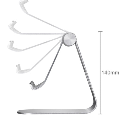 Exquisite Folding Adjustable Pivot Aluminium Alloy Desktop Holder Stand DOCK Cradle