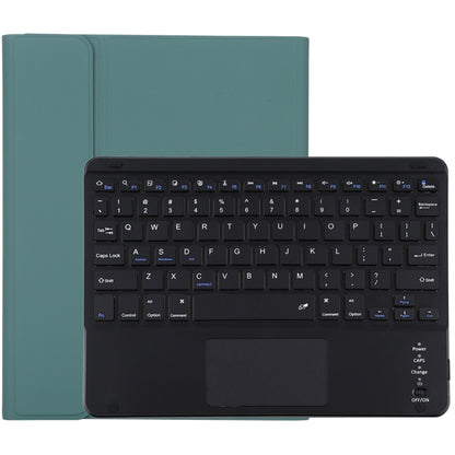 TG-102BC Clavier Bluetooth détachable noir + étui en cuir microfibre pour iPad 10,2 pouces / iPad Air (2019), avec pavé tactile et fente et support pour stylet, TG-102BC