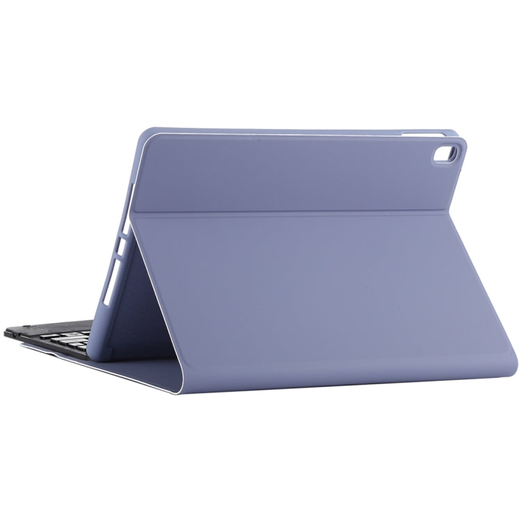 TG-102BC Clavier Bluetooth détachable noir + étui en cuir microfibre pour iPad 10,2 pouces / iPad Air (2019), avec pavé tactile et fente et support pour stylet, TG-102BC
