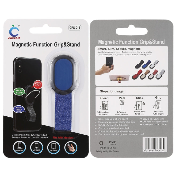 CPS-016 Universal Finger Strap Grip Self Holder Mobile Phone Stand