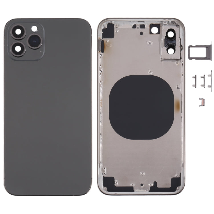 Coque arrière imitation iP13 Pro pour iPhone X, iPhone X (noir), iPhone X (doré), iPhone X (bleu), iPhone X (blanc)