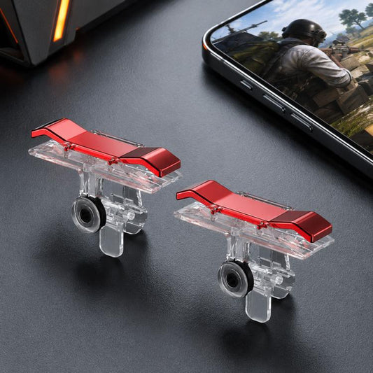 Manette de jeu pour téléphone portable E9 Electroplating Design Press Eat Chicken avec gâchettes de tir, E9 Electroplating