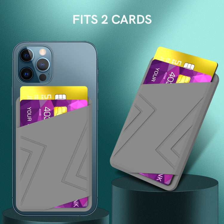 Silicone Wallet Pouch Card Case Magsafing Card Holder