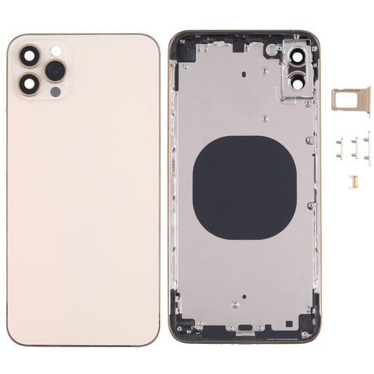 Rückseitige Gehäuseabdeckung mit optischer Nachahmung des iP13 Pro Max für iPhone XS Max, für iPhone XS Max(Schwarz), für iPhone XS Max(Gold), für iPhone XS Max(Blau), für iPhone XS Max(Weiß)