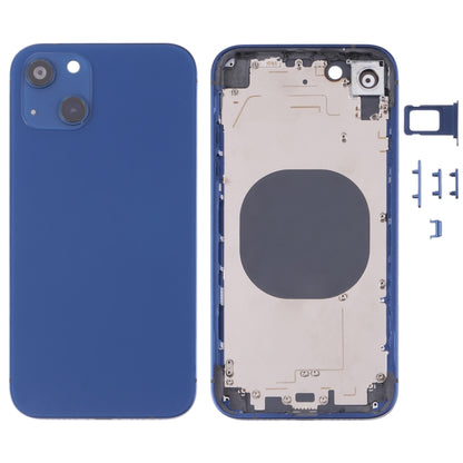 Back Housing Cover with Appearance Imitation of iP13 for iPhone XR, For iPXR to i13(Blue), For iPXR to i13(Purple), For iPXR to i13(Pink), For iPXR to i13(Red), For iPXR to i13(Green), For iPXR to i13(White)