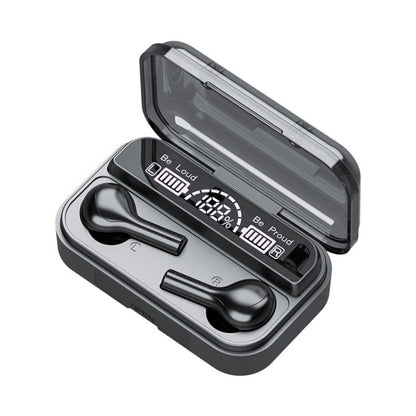 278 TWS External Noise Cancelling Touch Bluetooth Earphone with Charging Box, Support LED Power Digital Display & Breathing Lights & Call & Voice Assistant, 278 Black, 278 White