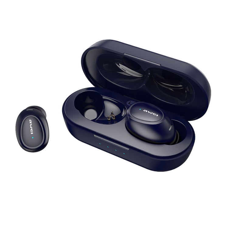 awei T6 TWS Bluetooth V5.0 Ture Wireless Sports Headset with Charging Case
