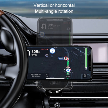 JJT-968 15W Max Output Magnetic Car Air Outlet Bracket Wireless Charger