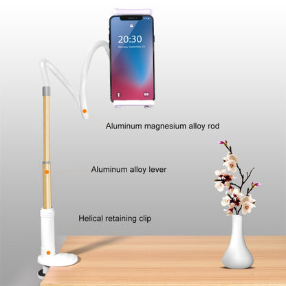Aluminum-magnesium Alloy Free-Rotating Lazy Bracket Universal Mobile Phones Tablet PC Stand, Suitable for 4-12.9 inch Mobile Phones / Tablet PC, Length: 1.2m, 1.2m
