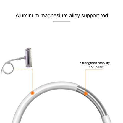 Aluminum-magnesium Alloy Free-Rotating Lazy Bracket Universal Mobile Phones Tablet PC Stand, Suitable for 4-12.9 inch Mobile Phones / Tablet PC, Length: 1.3m, 1.3m