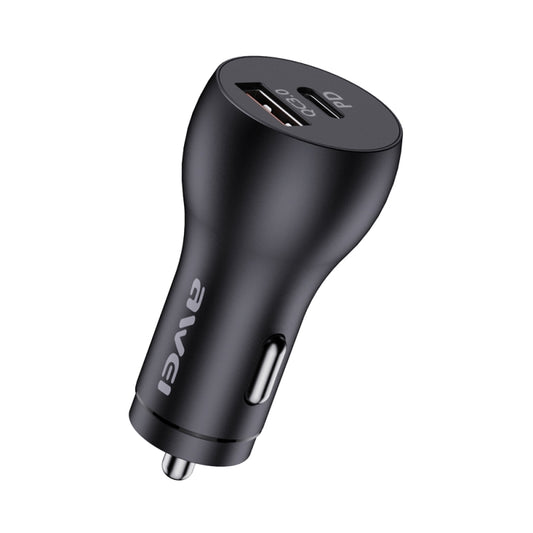 Chargeur de voiture awei C-822 avec interface USB 8 broches PD 18W + QC 3.0 18W, C-822