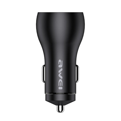 awei C-822 18W PD 8 Pin + 18W QC 3.0 USB Interface Car Charger, C-822