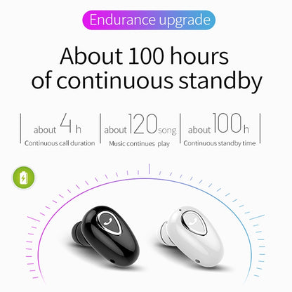 YX01 Sweatproof Bluetooth 4.1 Wireless Bluetooth Earphone, Support Memory Connection & HD Call, Black, Flesh Color, Rose Gold, Silver, White