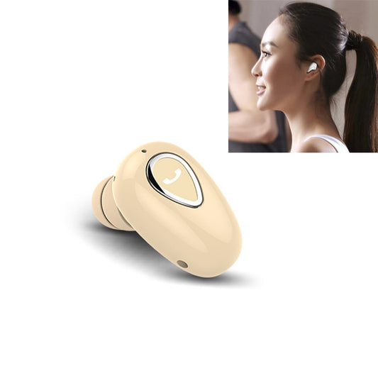 YX01 Sweatproof Bluetooth 4.1 Wireless Bluetooth Earphone, Support Memory Connection & HD Call, Flesh Color, Rose Gold, Silver, White, Black