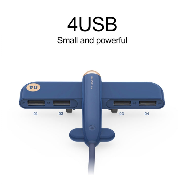 3life-308 5V 0.5A 4 USB Interfaces Air Force One Extender HUB Data Hub, 3life-308 White, 3life-308 Blue