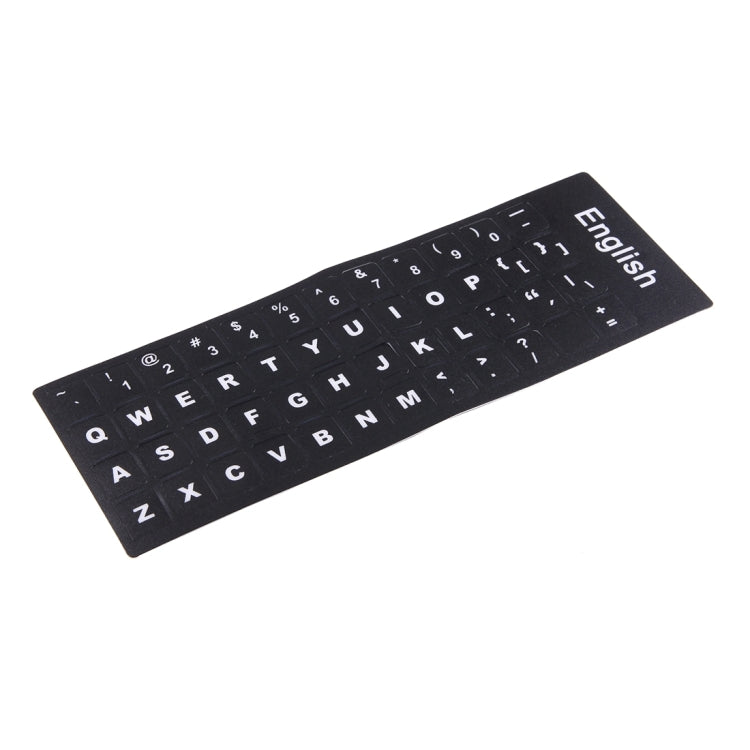 Keyboard Film Cover Independent Paste English Keyboard Stickers for Laptop Notebook Computer Keyboard, English