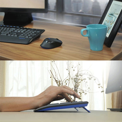 Logitech MK345 Wireless Full-size Keyboard + 2.4GHz 1000DPI Wireless Optical Mouse Set with Nano Receiver, Logitech MK345