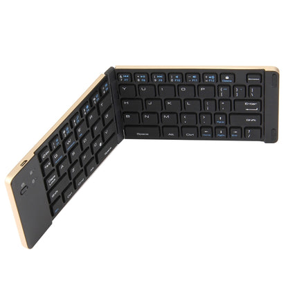 F66 Foldable Bluetooth Wireless 66 Keys Keyboard, Support Android / Windows / iOS, F66 2-Folding 66 Keys Rose Gold, F66 2-Folding 66 Keys Silver, F66 2-Folding 66 Keys Black, F66 2-Folding 66 Keys Gold