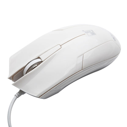 Chasing Leopard 119 USB Universal Wired Optical Gaming Mouse, Length: 1.45m, 119 White, 119 Black, 119 Jet Black