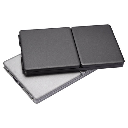 GK408 Three-fold Rechargeable Wireless Bluetooth Keyboard with Touchpad, Support Android / IOS / Windows
