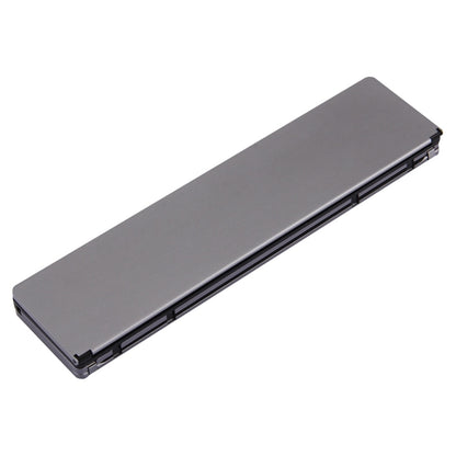 F18 Ultra-slim Rechargeable Foldable 58 Keys Bluetooth Wireless Keyboard with Holder
