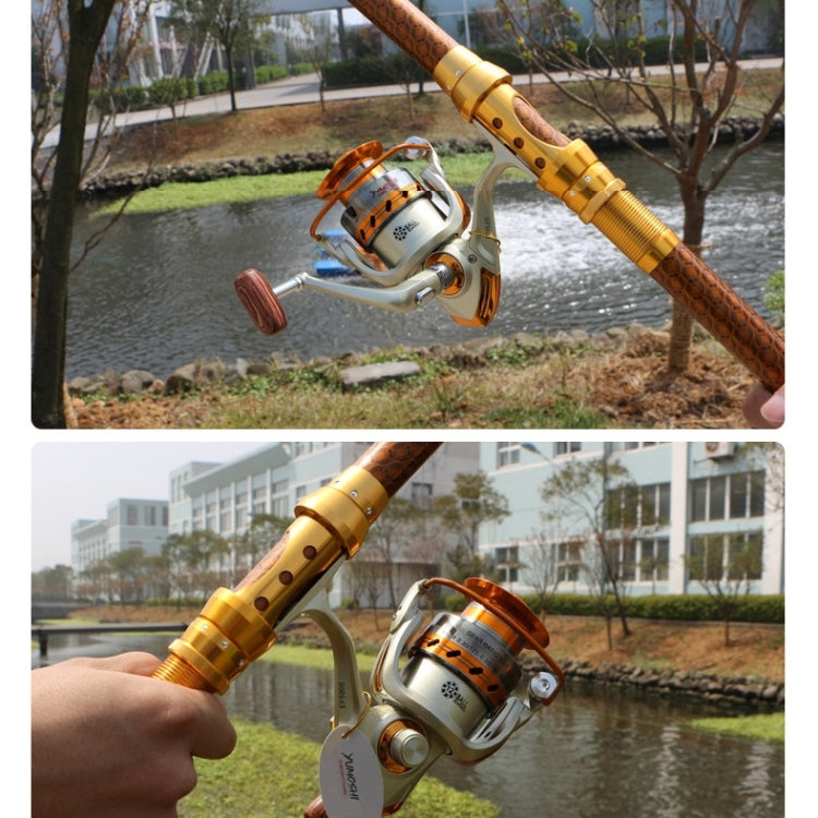 YUMOSHI Moulinet de pêche à lancer avec poignée à bascule et roulements à billes, EF1000, EF2000, EF3000, EF4000, EF5000, EF6000, EF7000, EF8000