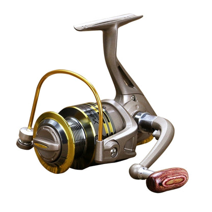Moulinet de pêche YUMOSHI à roulement à billes entièrement métallique, manivelle à bascule, siège de roue, GS1000, GS2000, GS3000, GS4000, GS5000, GS6000, GS7000