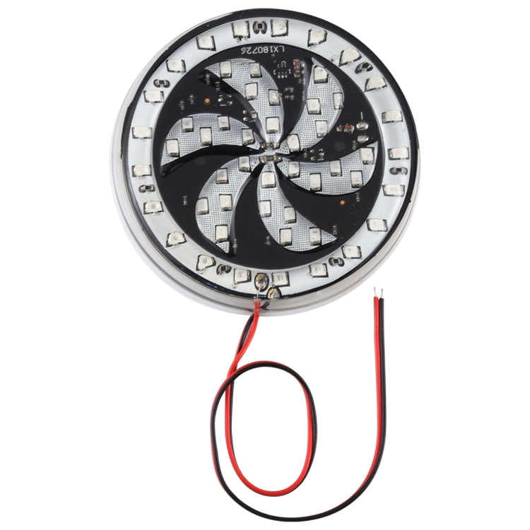 65 LEDs SMD 2835 Motorcycle Modified Windmill Angel Eyes RGB Light Fire Wheel Light Styling Flash Atmosphere Lamp, Diameter: 8.3cm, DC 12V, 65 LEDs Diameter: 9cm