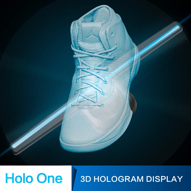 224 LEDs Hologram Holographic Display Fan with Remote Control, Support 4GB Micro SD Card, AC 100-240V