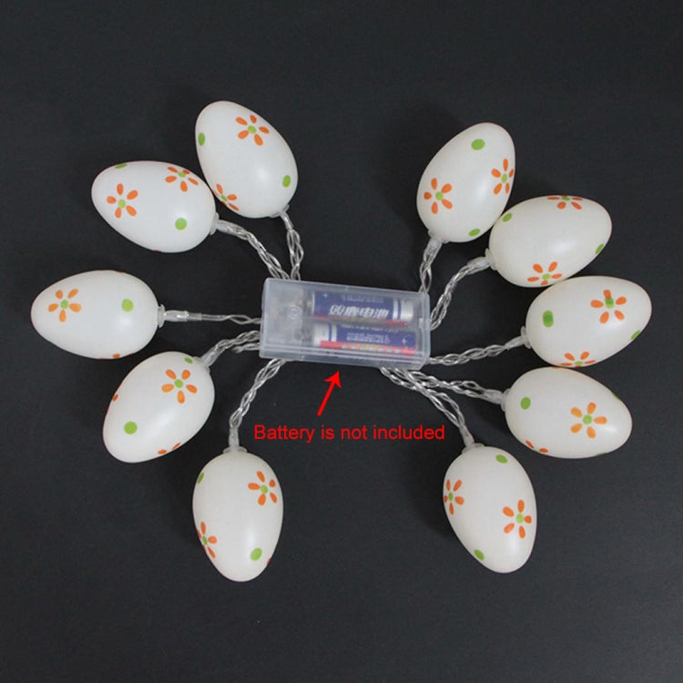 10 Bulbs LED Cute Easter Eggs Decorative Lamp Holiday Decorative Light Bulbs