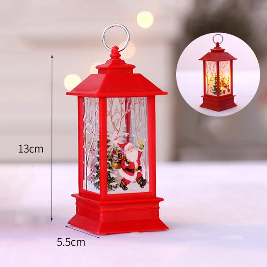 Lampe LED de simulation de flamme de Noël à motif d'élan blanc Décoration de bureau, LED5966A, LED5966B, LED5966C, LED5966D, LED5966E, LED5966F, LED5966G