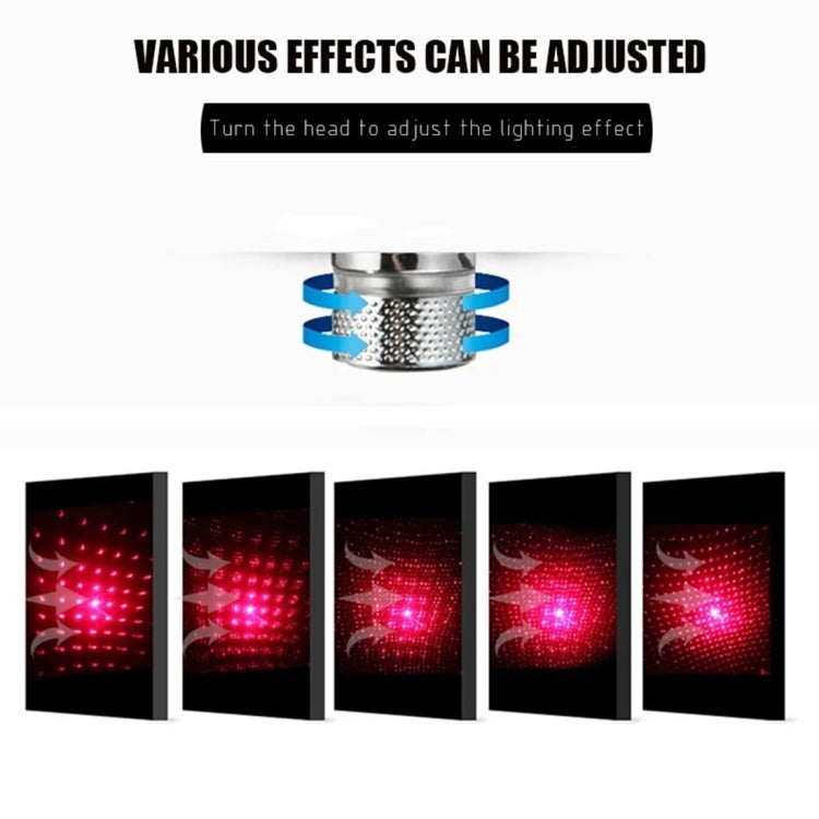 USB Interface Household and Car 360-degree Bending Atmosphere Light, Light Color: Red, Light Color: Red