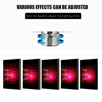 USB Interface Household and Car 360-degree Bending Atmosphere Light, Light Color: Red, Light Color: Red