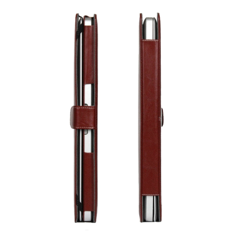 For 2016 New Macbook Pro 15.4 inch A1707 Laptop Crazy Horse Texture Horizontal Flip Leather Case