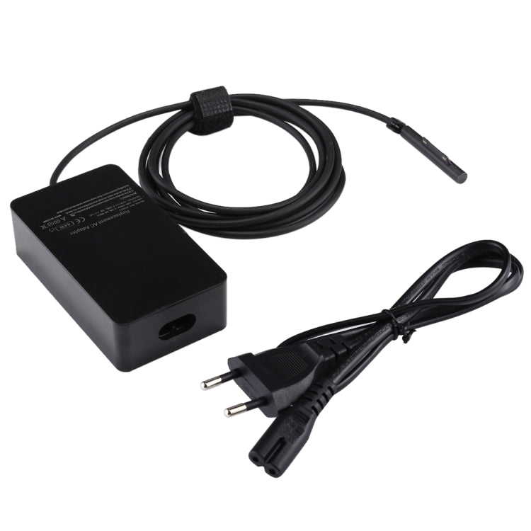 Adaptateur secteur A1625 15 V 2,58 A 44 W pour Microsoft Surface Pro 6 / Pro 5 (2017) / Pro 4, prise UE, MBC0294A, MBC0294D