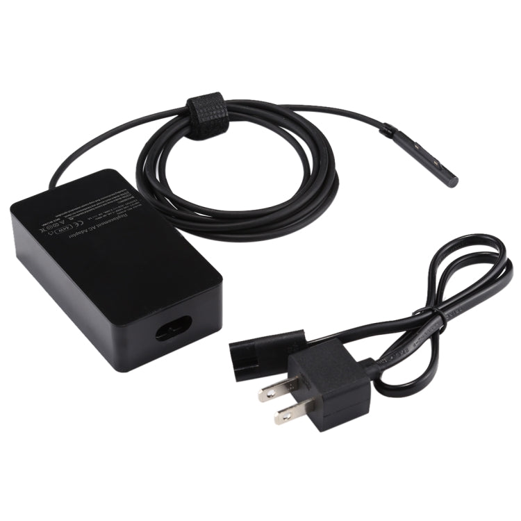 Adaptateur secteur A1625 15 V 2,58 A 44 W pour Microsoft Surface Pro 6 / Pro 5 (2017) / Pro 4, prise UE, MBC0294A, MBC0294D