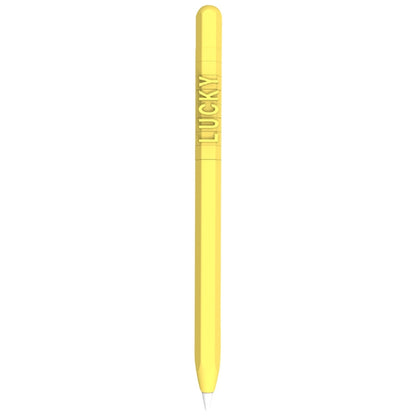 LOVE MEI For Apple Pencil 2 Number Letter Design Stylus Pen Silicone Protective Case Cover, For Apple Pencil 2
