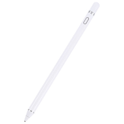 Pencil Universal Rechargeable Active Capacitive Stylus Pen with Magnetic Cap, Pencil Black, Pencil White