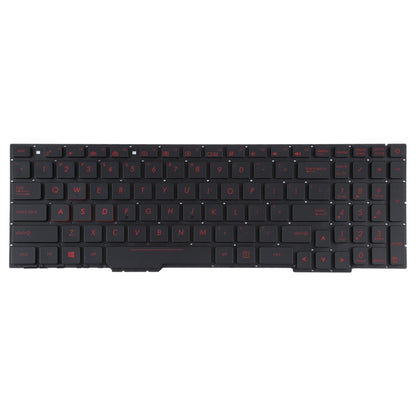Teclado retroiluminado para Asus GL553VW ZX53V FX53VD ZX553 FX753 GL753 versión estadounidense