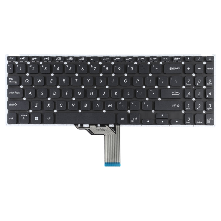 Teclado para Asus Vivobook X512 X512D X512DA X512F X512FA X512U versión estadounidense