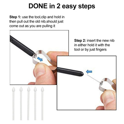6 in 1 Universal Stylus Pen Replacement Pencil Tips For Samsung Galaxy Tab S8 / S7 / S6 / Galaxy Note20 / Note10 / S23 Ultra / S22 Ultra