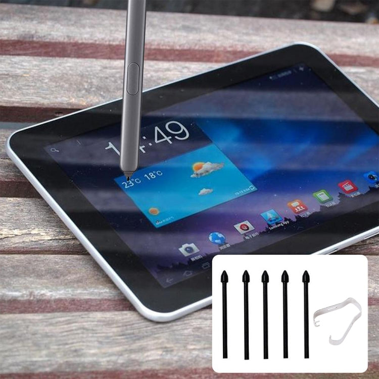 6 in 1 Universal Stylus Pen Replacement Pencil Tips For Samsung Galaxy Tab S8 / S7 / S6 / Galaxy Note20 / Note10 / S23 Ultra / S22 Ultra